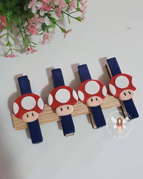 Pregador Personalizado Mario Bros