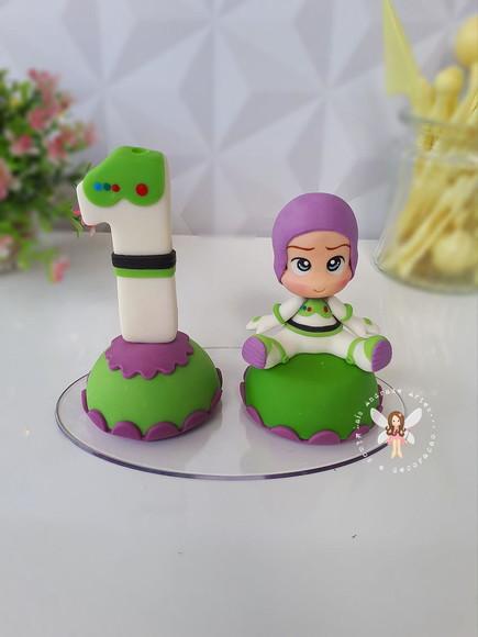 Topo de Bolo Buzz Lightyear | Toy Story