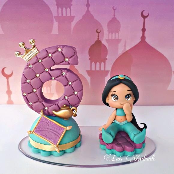 Topo Princesa Jasmine Biscuit