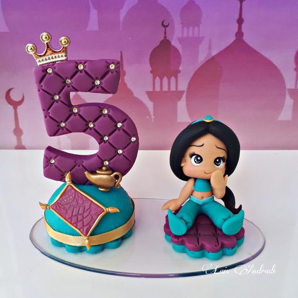 Topo Princesa Jasmine Biscuit