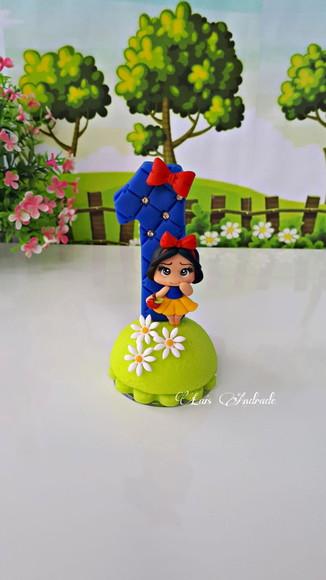 Vela branca de neve