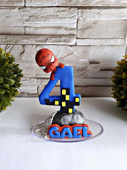 Vela Homem Aranha  com nome