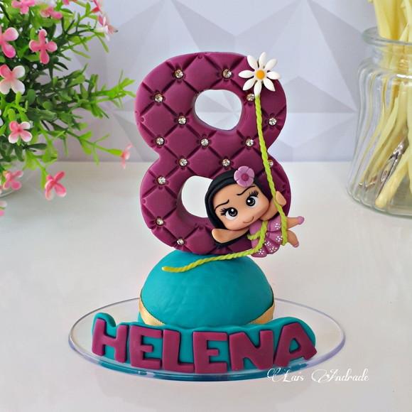 Vela Isabela Madrigal com nome - Tema Encanto