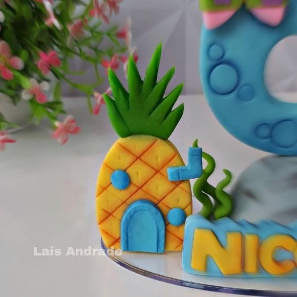 Vela Personalizada Bob Esponja