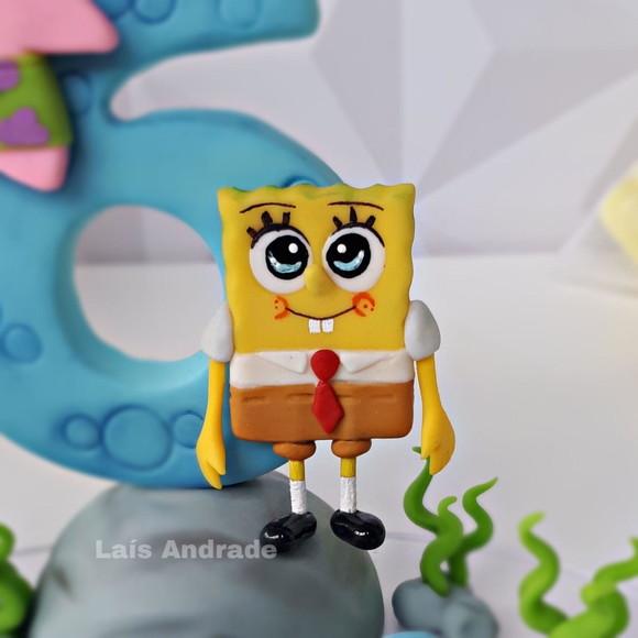 Vela Personalizada Bob Esponja