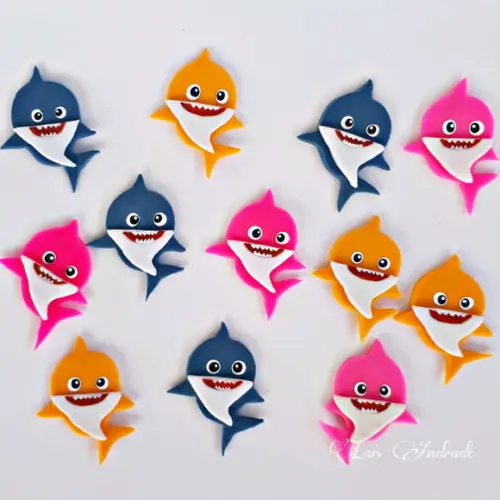 Aplique Baby shark biscuit
