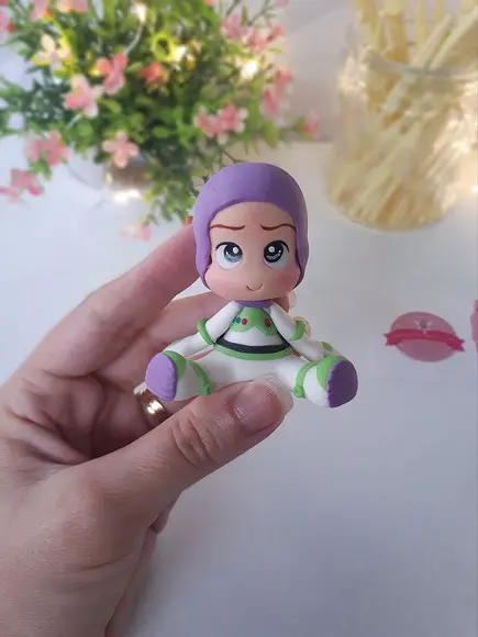 Aplique Toy Story - Buzz Lightyear Feito em Biscuit
