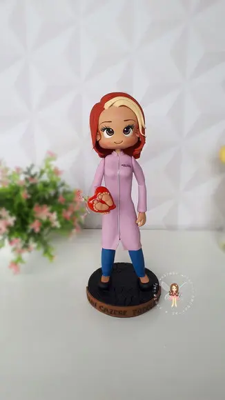 Podóloga Personalizada em Biscuit | 20 cm Alt