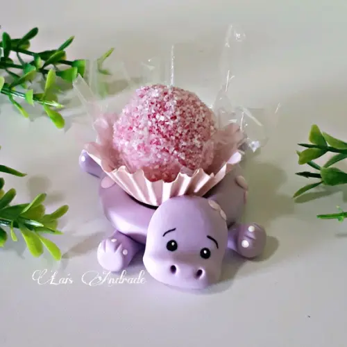 Porta Doces Dinossauros Biscuit | Cores Candy