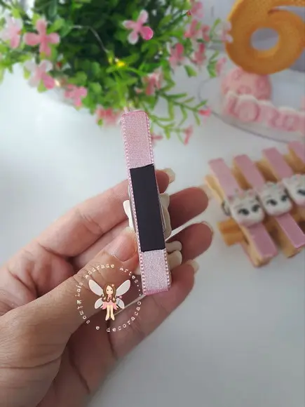 Porta Recado de Geladeira Unicórnio em biscuit