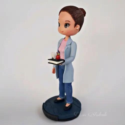 Professora de Odontologia Personalizada em Biscuit