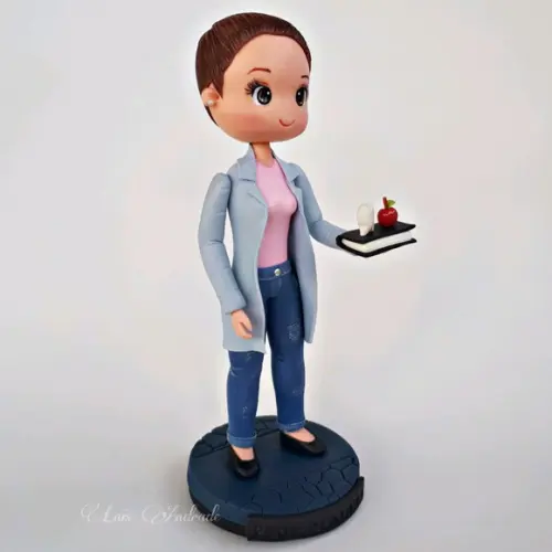 Professora de Odontologia Personalizada em Biscuit