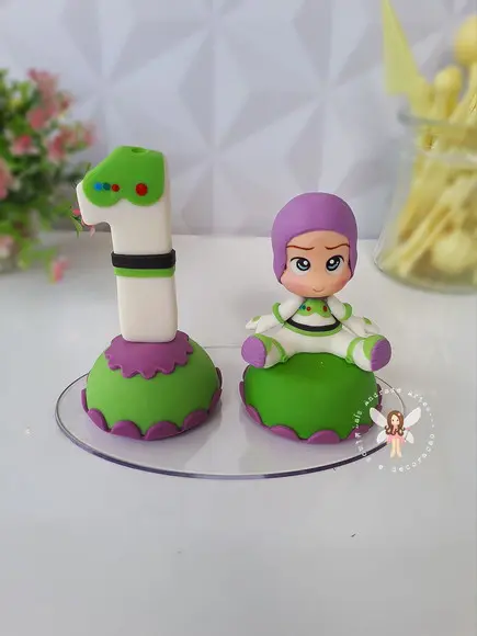 Topo de Bolo Buzz Lightyear | Toy Story