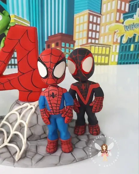 Topo de Bolo super-heróis / Spidey e seus amigos espetaculares