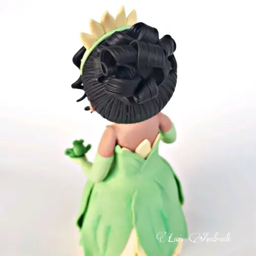 Topo de Bolo Princesa Tiana