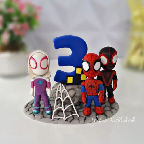 Topo De Bolo Spidey e Seus Amigos Espetaculares