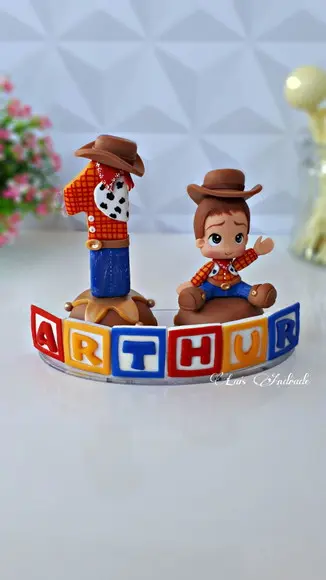 Topo de Bolo Toy Story