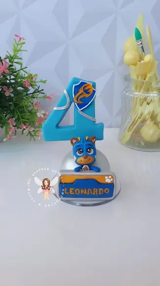 Vela Patrulha Canina Super Filhotes