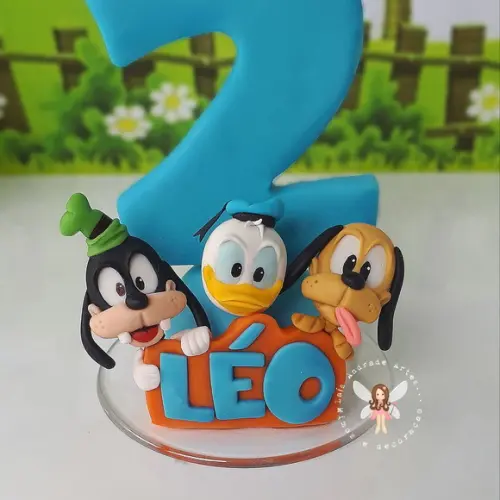 Vela Personalizada Turma do Mickey