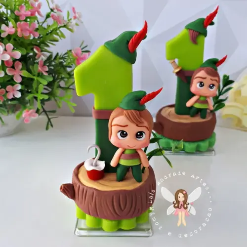Vela Peter Pan Personalizada | Modelo 2