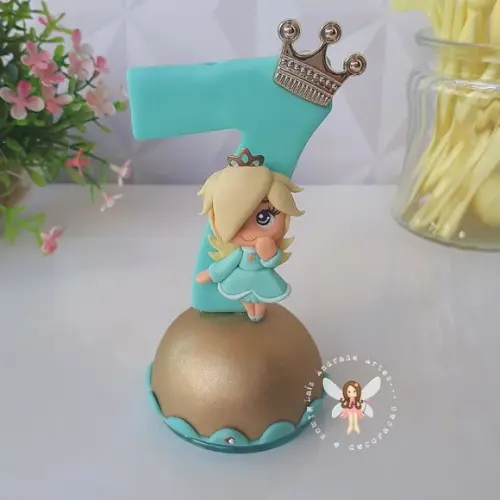 Vela Princesa Rosalina de Mario Bros