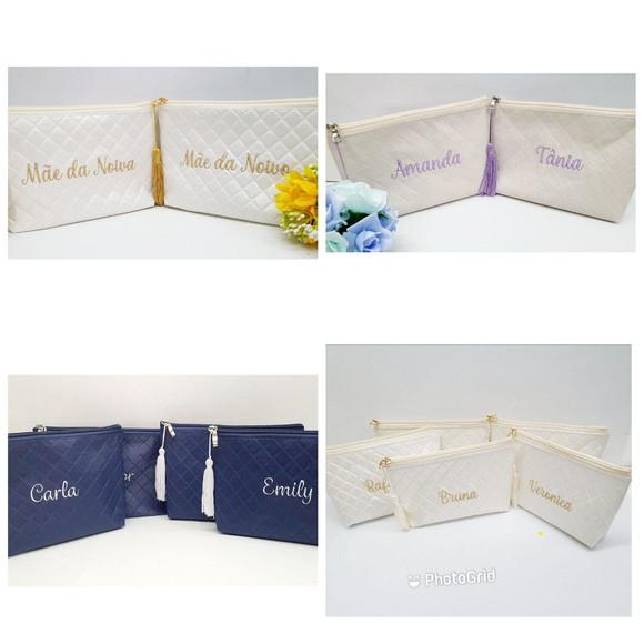 Necessaire Personalizada Madrinha Lembrancinha