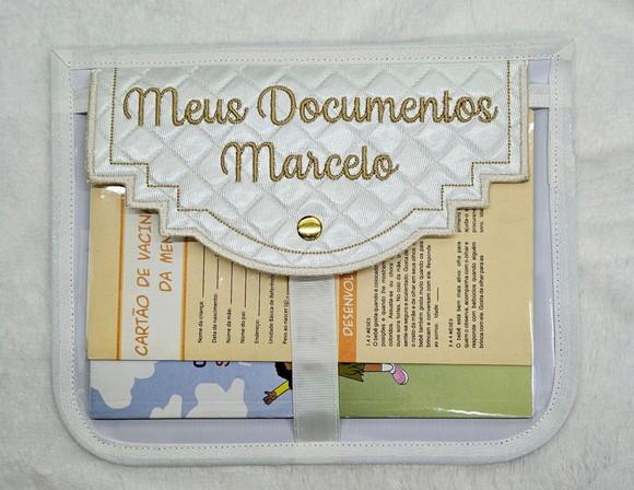 Porta Documento Personalizada e Capa Cad. Vacinação