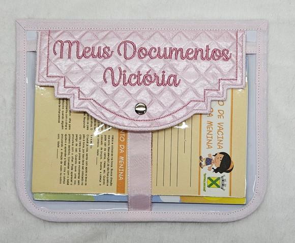 Porta Documento Personalizada e Capa Cad. Vacinação