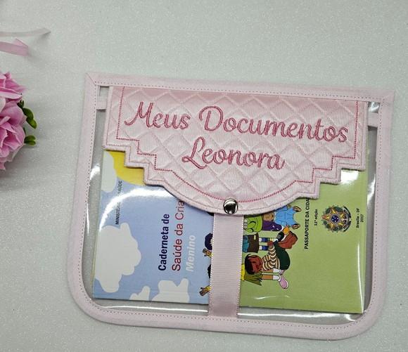 Porta Documento Personalizada e Capa Cad. Vacinação