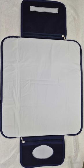 Trocador Portatil C/bolsa Porta Fralda e Lenço Umedecido