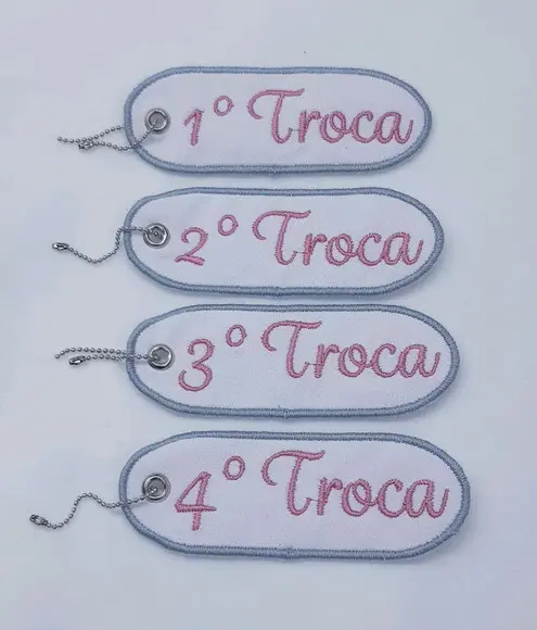 Kit com 4 Tags Troca Maternidade