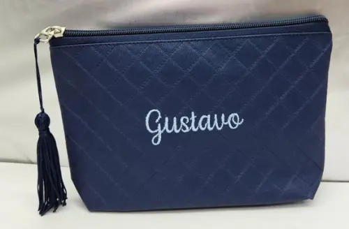 Necessaire Pers. Madrinha 2 Lados Bordados