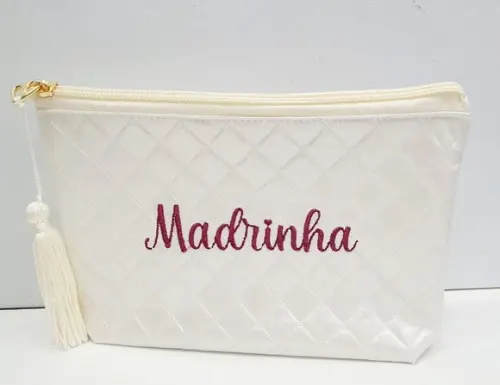 Necessaire Personalizada Madrinha Lembrancinha