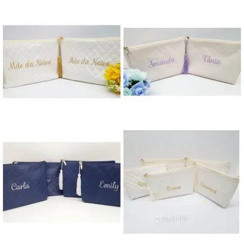 Necessaire Personalizada Madrinha Lembrancinha