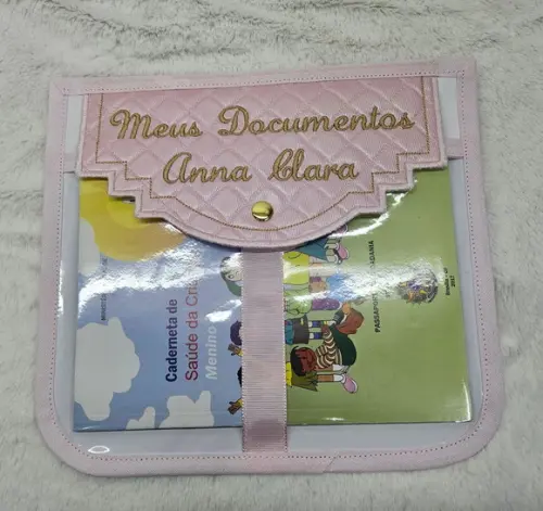 Porta Documento Personalizada e Capa Cad. Vacinação