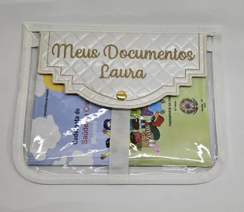 Porta Documento Personalizada e Capa Cad. Vacinação