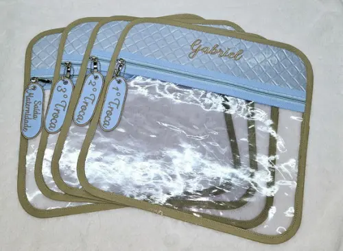 Saco Organizador Maternidade Personalizado com Tags
