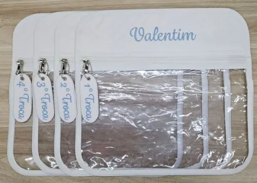Saco Organizador Maternidade Personalizado com Tags