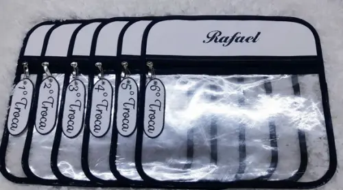 Saco Organizador Maternidade Personalizado com Tags