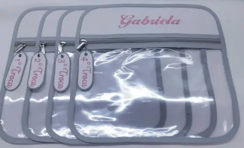 Saco Organizador Maternidade Personalizado com Tags