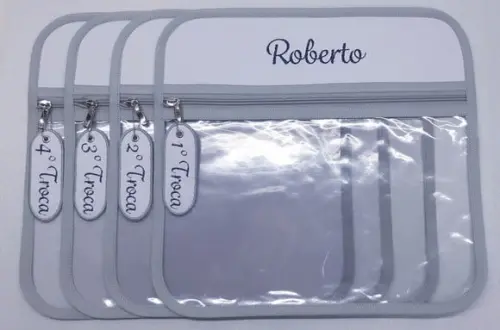 Saco Organizador Maternidade Personalizado com Tags