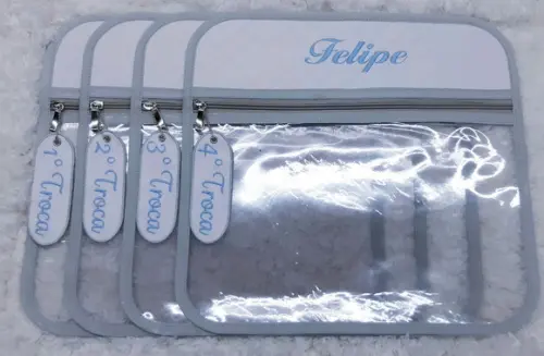 Saco Organizador Maternidade Personalizado com Tags