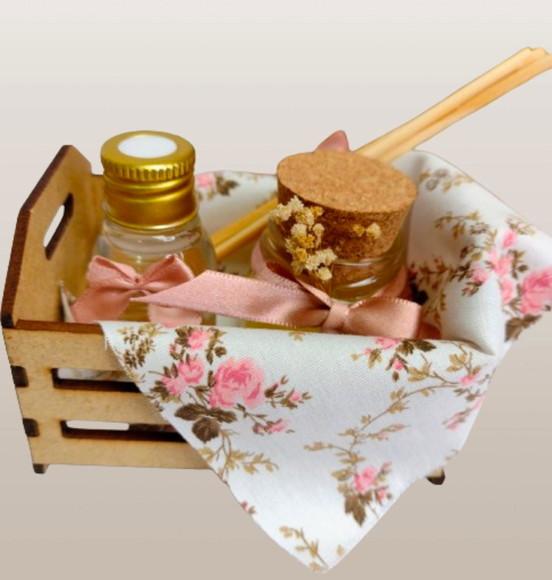 50 Kits Vela Aromática e Mini Difusor de Aromas para Lembran