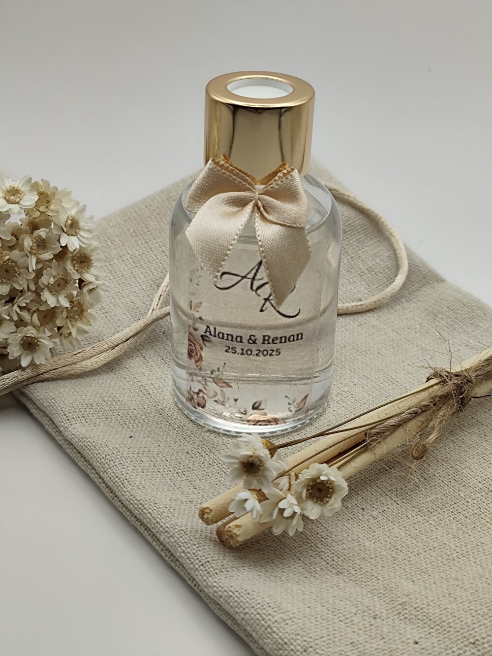 20 Difusores Aromas 30ml Luxo Casamento e Corporativo