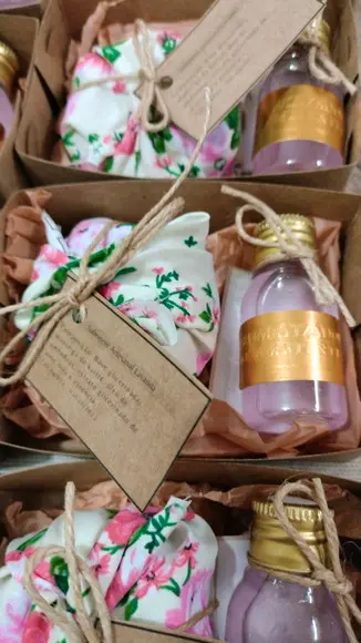 25 Kits Sabonete e Difusor para Eventos e Brindes Luxo