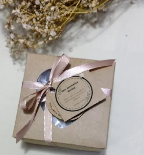 50 Mini Velas Aromáticas Artesanal para Lembranc