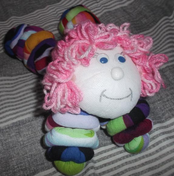 Boneca Dorminhoca de Fuxico