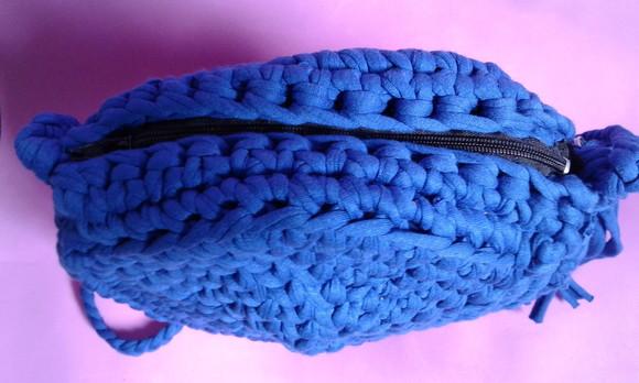 Bolsa de Crochê em Fio de Malha