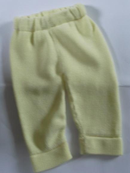 Calça de Lã para Bebês- 0 a 3 Meses