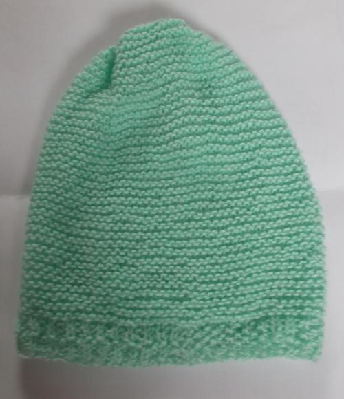 Gorro Caído de Tricô